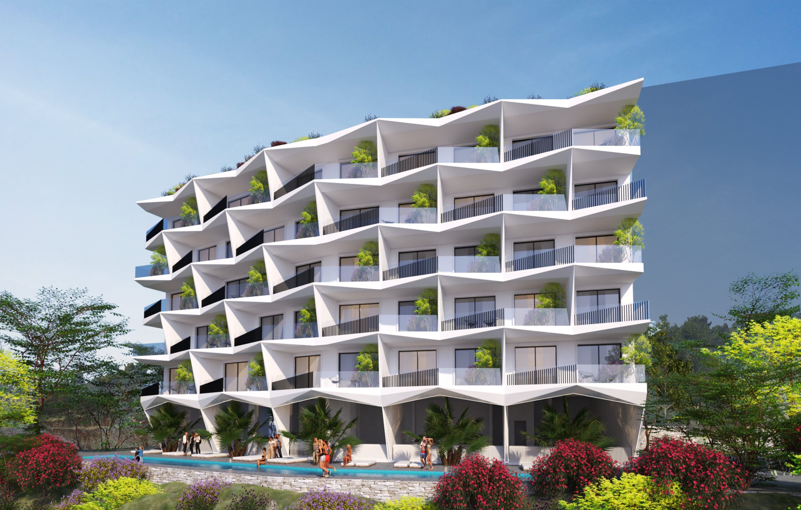 Elite resort - apartamente luksoze për shitje në Sarandë, shqipëri